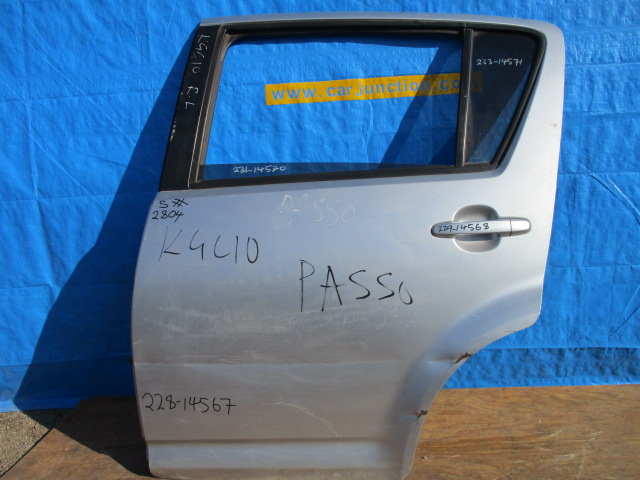 Used Toyota Passo DOOR SHELL REAR LEFT